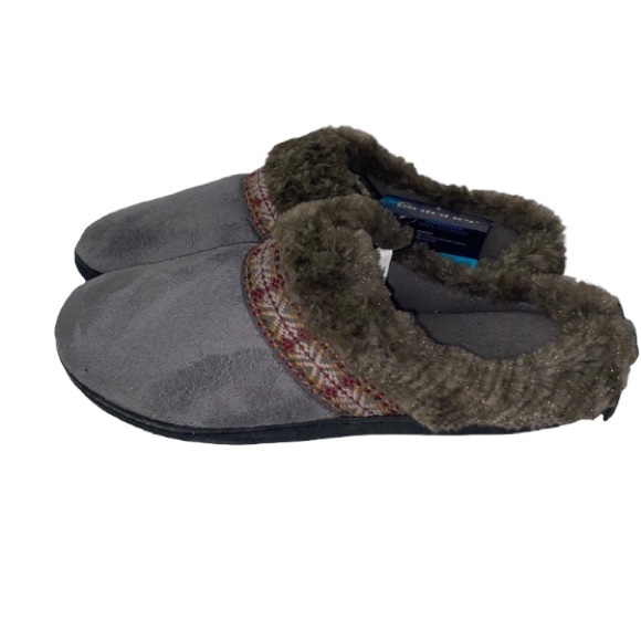 NEW!! Isotoner Enhanced Heel Cushion Slippers/ shoes, very comfy and stylish - Picture 7 of 14